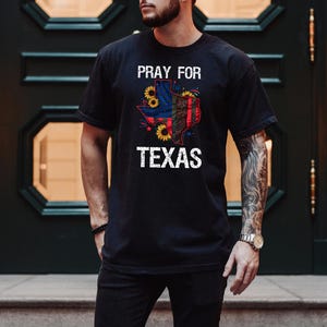 Pray for Texas Tshirt, Flood Relief Tee, Stronger than Storm Shirt, Strong Texas, Support Texas Shirt, Patriotic Shirt, Rescuer Support Tee
