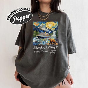 Alaska 2025 Cruise Shirt, Alaska Vacation Matching Shirt, Alaska Cruising Family Shirt, Alaska Shirt, Cute Alaska Cruising Tshirt