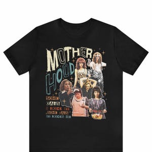 Maglietta &quot;Mother Hood&quot;, Maglietta divertente &quot;Vita da mamma&quot;, Maglietta alla moda per mamme divertenti, Magliette retrò per mamme, Regalo per la festa della mamma, Regali fantastici per mamme, Regalo per la mamma