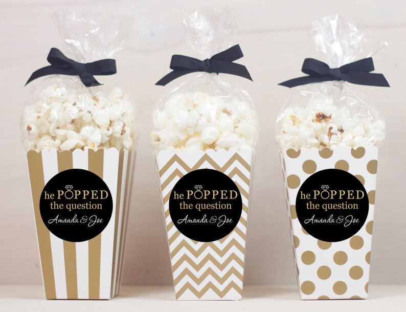 12 Engagement Favors Engagement Party Custom Boxes Etsy