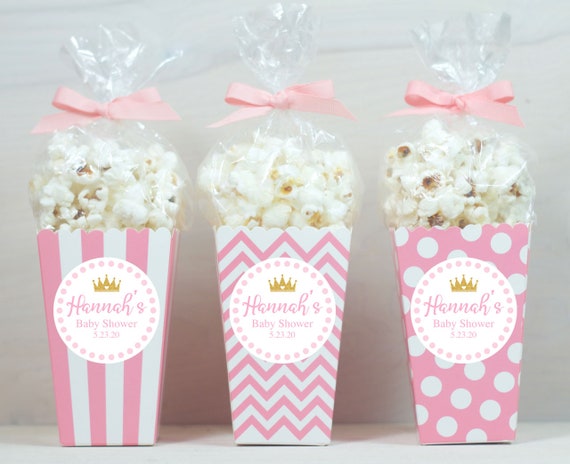 12 Pink Popcorn Favor Kits For Baby Showers Baby Girl Shower Etsy 12 Pink Popcorn Favor Kits For Baby Showers Baby Girl Shower Etsy