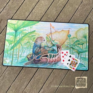 一緒に逃げよう（カード プレイマット） - マジック ザ ギャザリング、ゲーム、カード ゲーム、ポーカー、ソリティア