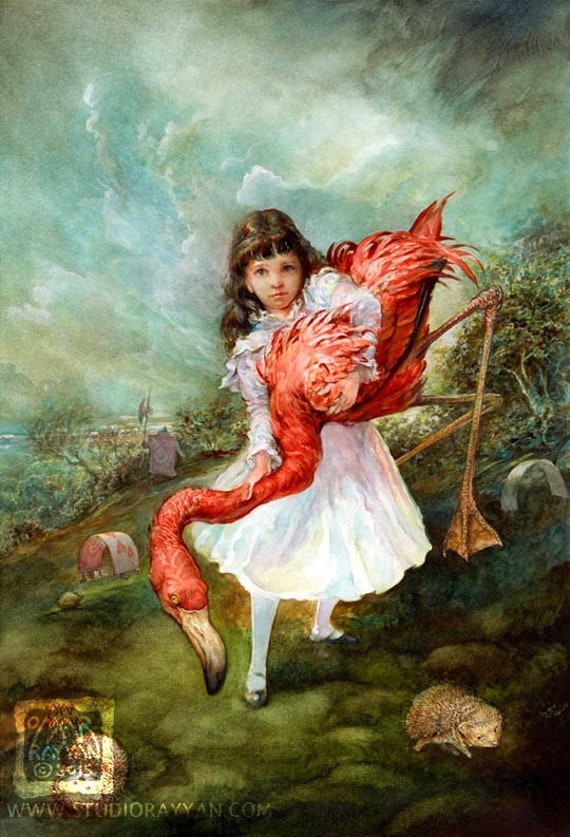 Croquet Game Alice In Wonderland