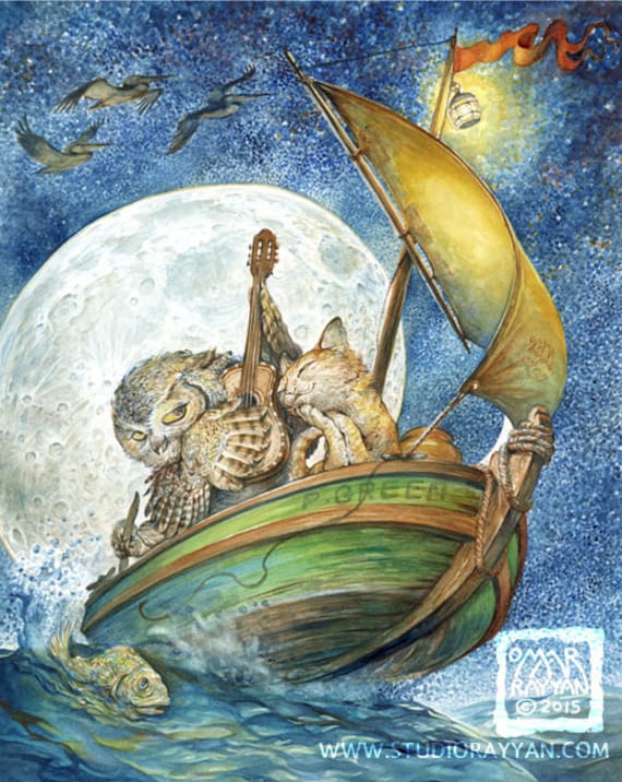 Matrimonio Boda Amor Pareja De Gatos Impresión Arte Enmarcado 12x16 pulgadas