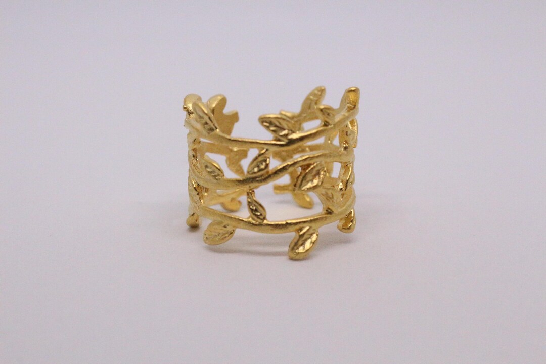 Gold Elegant Adjustable Ring main image 0