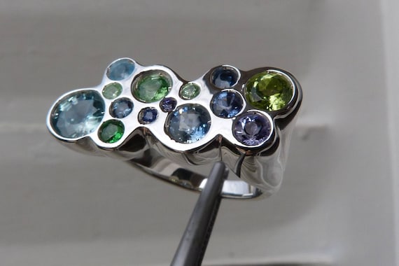 Only on order, silverring, sapphire, tanzanite, peridot...: IMPORTANT,French vat is included,20% off for US, australian, canadian buyers
