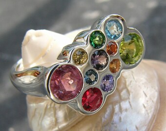 Only on order, silverring,ruby sapphire, tanzanite, peridot...: IMPORTANT,French vat is included,20% off for US, australian, canadian buyers