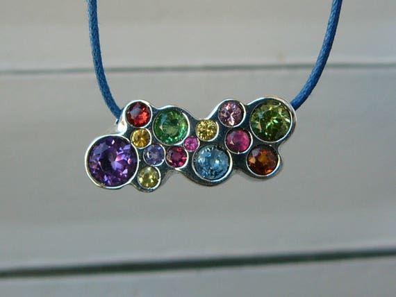 Only on order,silver pendant,sapphire,tanzanite,peridot,rubis: IMPORTANT,French vat is included,20% off for US, australian, canadian buyers