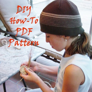 Pine Needle Basket Pattern: Raffia Coiling DIY Instructions (PDF Download)