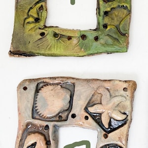 Pottery for Weaving Window rectangular loom style, Choice of Colors Style
