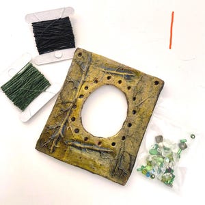 DIY Dreamcatcher Necklace Kit: Woven Jewelry, Handmade Pottery Window
