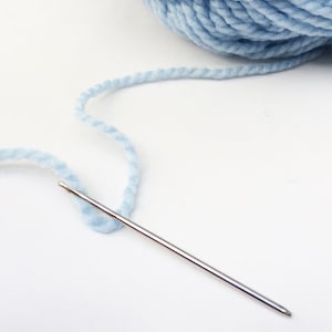 Large Eye Yarn Darner Needles: Sharp or Blunt Tapestry Points