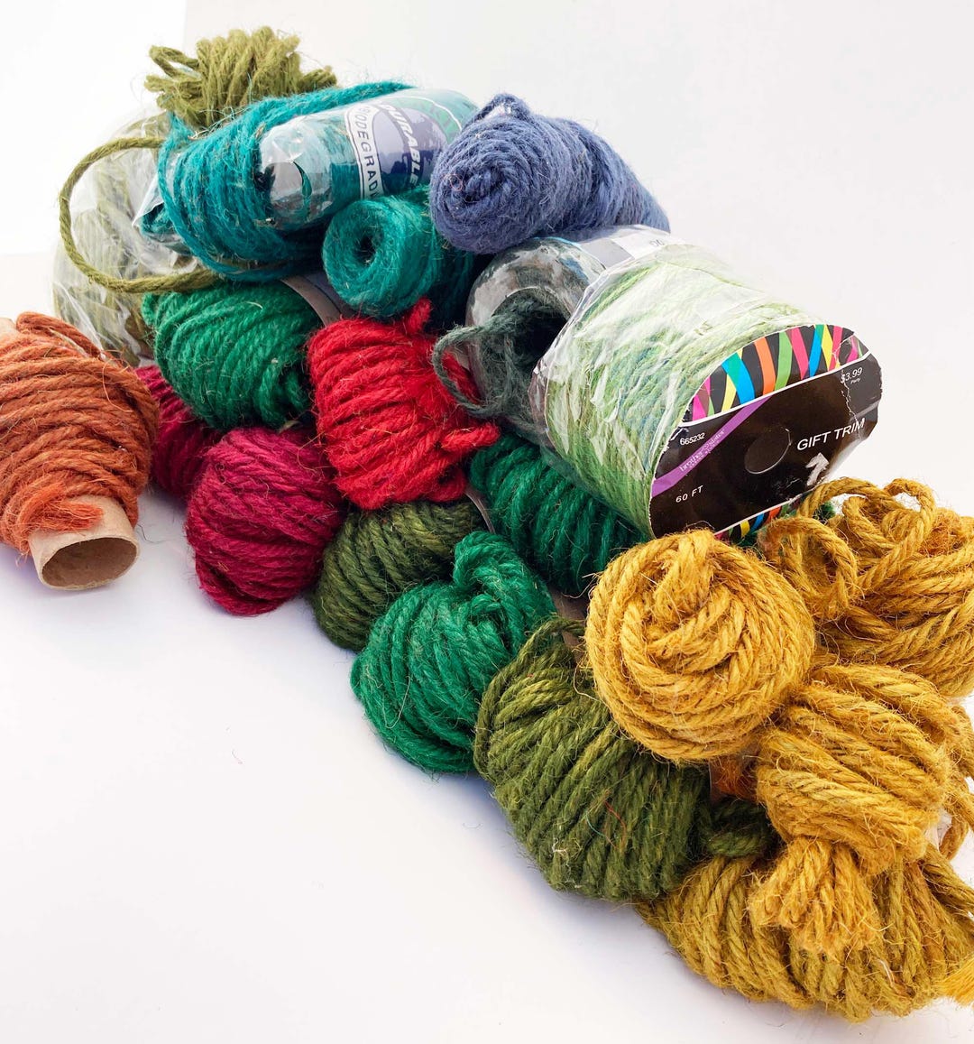 Big Lot Dyed Jute for Weaving - Etsy