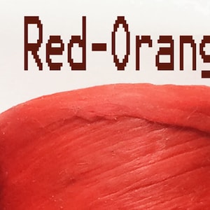 Artificial Sinew Thread Waxed Polypropylene for Craft Colorful Red Orange