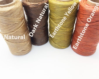 SINEW BOBBIN Sinue wax thread beading craft artificial bead fringe loom weave SINEW BOBBIN Sinue wax thread beading craft artificial bead fringe loom weave