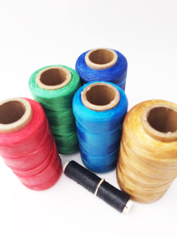 Artificial Sinew Waxed Nylon thread Bolt very strong for crafts, 17 - 70 lb test
