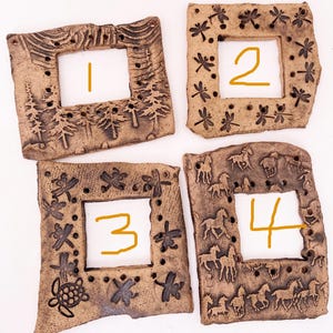Pottery for Weaving Window rectangular loom style, Choice