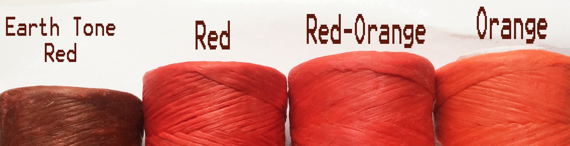 Artificial Sinew Thread Waxed Polypropylene for Craft Colorful Etsy.de