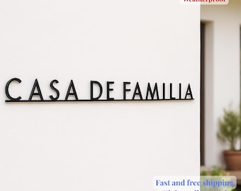 Custom Metal House Name Sign, Outdoor Home Plaque, Realtor Gift