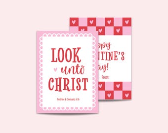 Tema de San Valentín 2025 para jóvenes / SUD / Mirad hacia Cristo / Descarga digital / Mujeres Jóvenes / Primaria / Ministración