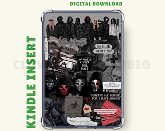 Devil's Night Inspired Kindle Insert | Clear Case Insert | Dark Romance | Kindle Printable | Kindle Stickers | Digital Download