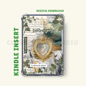 Throne of Glass Kindle Insert: Fantasy Romance, Romantasy, Clear Case Insert, Kindle Printable, Digital Download