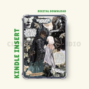 „Der Ritter und die Motte“ (Kindle-Einlage): Gothic-Romantik, Dark-Fantasy-Hülle, Kindle-Druckvorlage, Digitaler Download