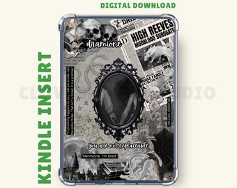 Dramione Kindle Insert: Manacled Inspired, Dark Romance, Clear Case Insert, Kindle Printable, Kindle Cover, Kindle Sticker, Digital Download
