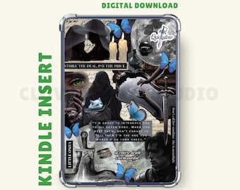 Quicksilver Kindle Insert: Fantasy Romance, Romantasy, Kindle Cover, Kindle Sticker, Kindle Sticker, digitaler Download