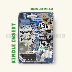 Binding 13 Kindle Insert: Boys of Tommen, Clear Case Insert, Kindle Printable, Kindle Cover, Kindle Sticker, Digital Download