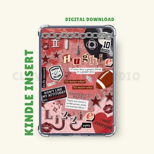 Releasing 10 Kindle Insert: Boys of Tommen, Clear Case Insert, Kindle Printable, Digital Download