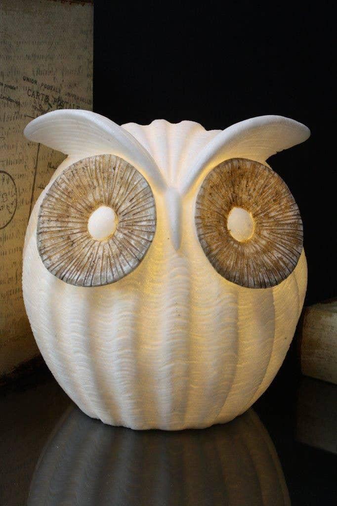 フクロウランプ、9.25インチ - Etsy 日本