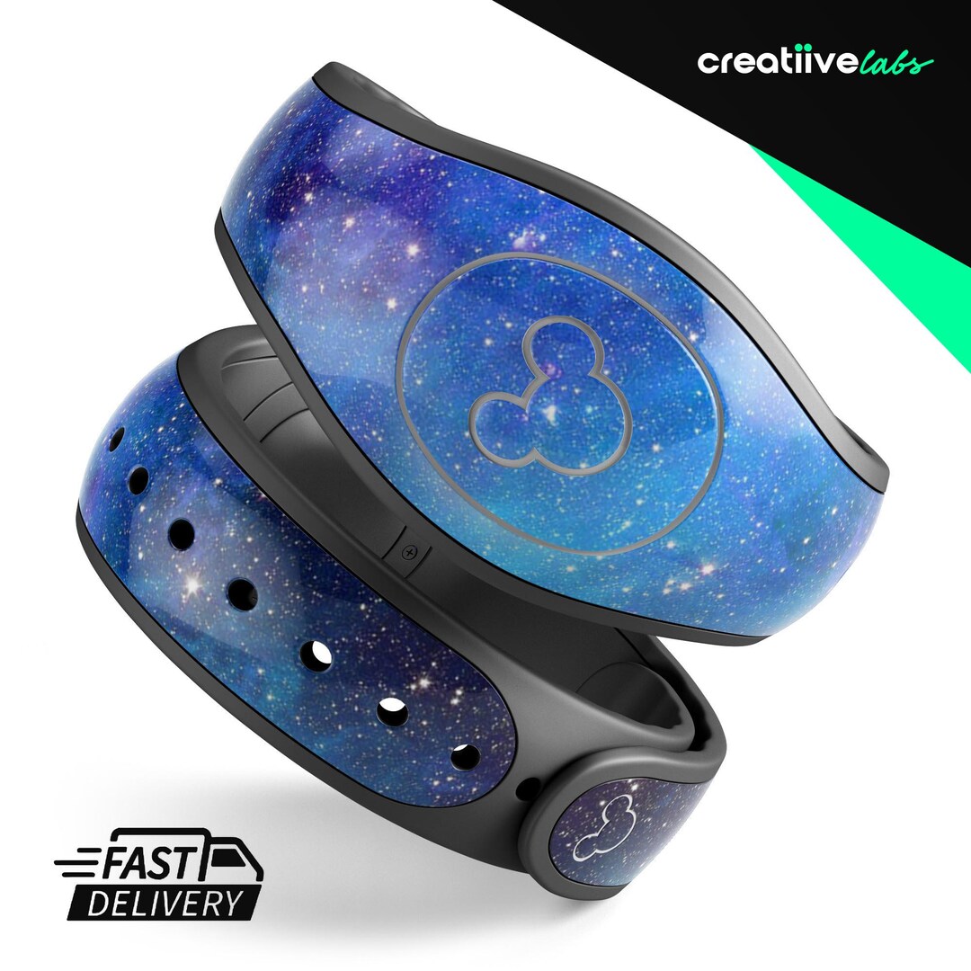 Azure Nebula | Vinyl Decal Skin for Disney Magicband Plus, 2.0 Wrap ...