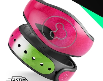 Modern Watermelon V1 | Vinyl Decal Skin for Disney MagicBand Plus, 2.0 Wrap Waterproof Magic Band Sticker | Ready to Ship