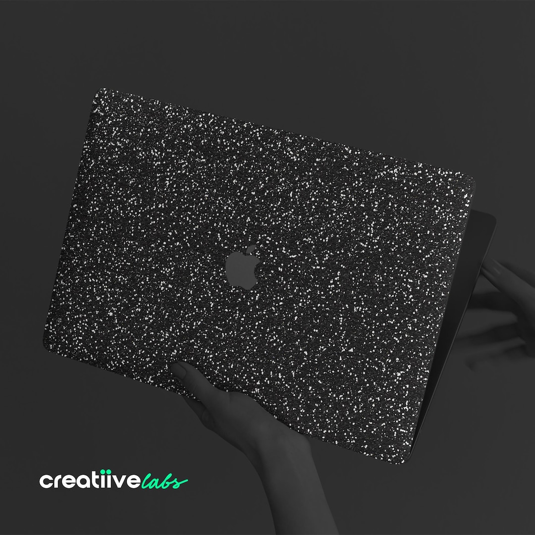 Sparkling Black Ultra Metallic Glitter Protective Vinyl Wraps for