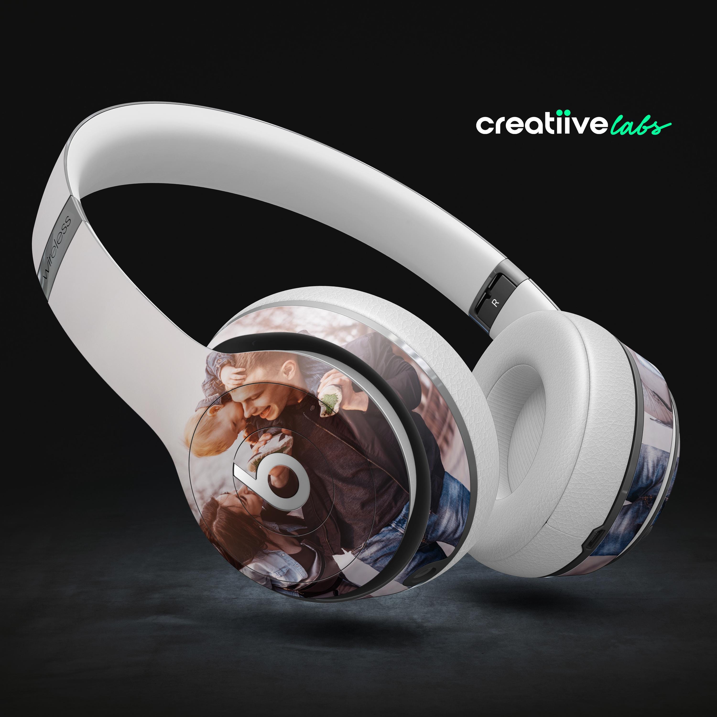 beats mixr ブルー　ラインストーンカスタム Custom beats by dre - Etsy 日本