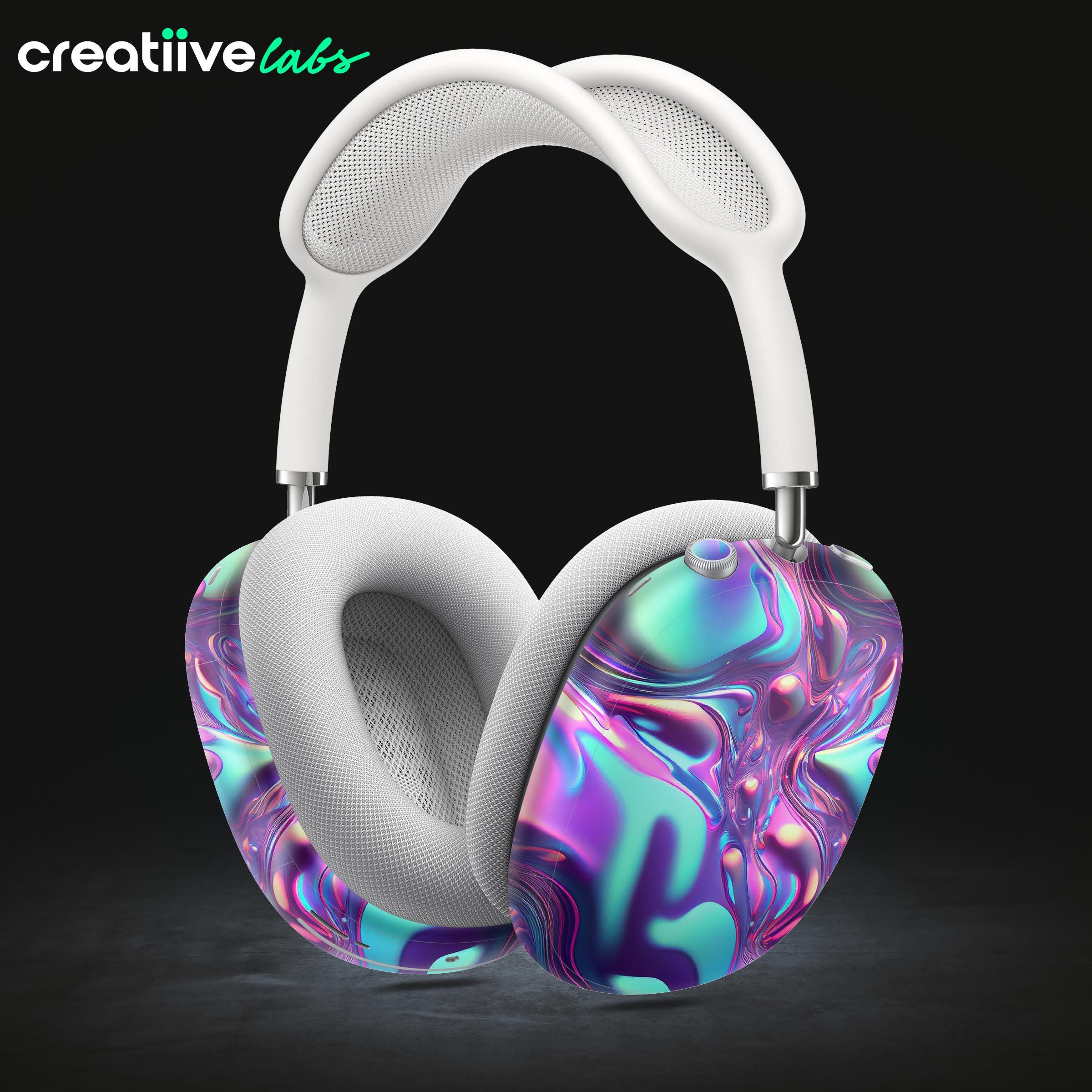 AirPodsMax ヘッドホンアクセサリー メタリックカバー AirPods Max ケース カバー ギラギラ メタリック 金属 質感 かっこいい