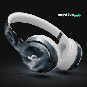 Space Marble | Protective Vinyl Decal Wraps for All Beats by Dre Headphones | Solo, Studio, Pro, Mixr, EP, Wireless +