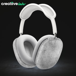 Concrete Grunge Texture | Protective Vinyl Wraps for Long-Term Durability and Protection for Airpods Max | Matte/Gloss Finish