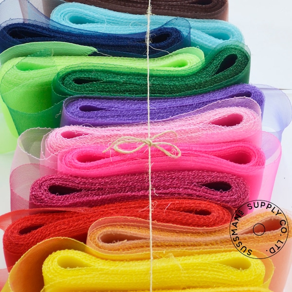 Crinoline - Crin / Horsehair Braid pour la fabrication de chapellerie et fascinator - Choisissez votre couleur! (6")