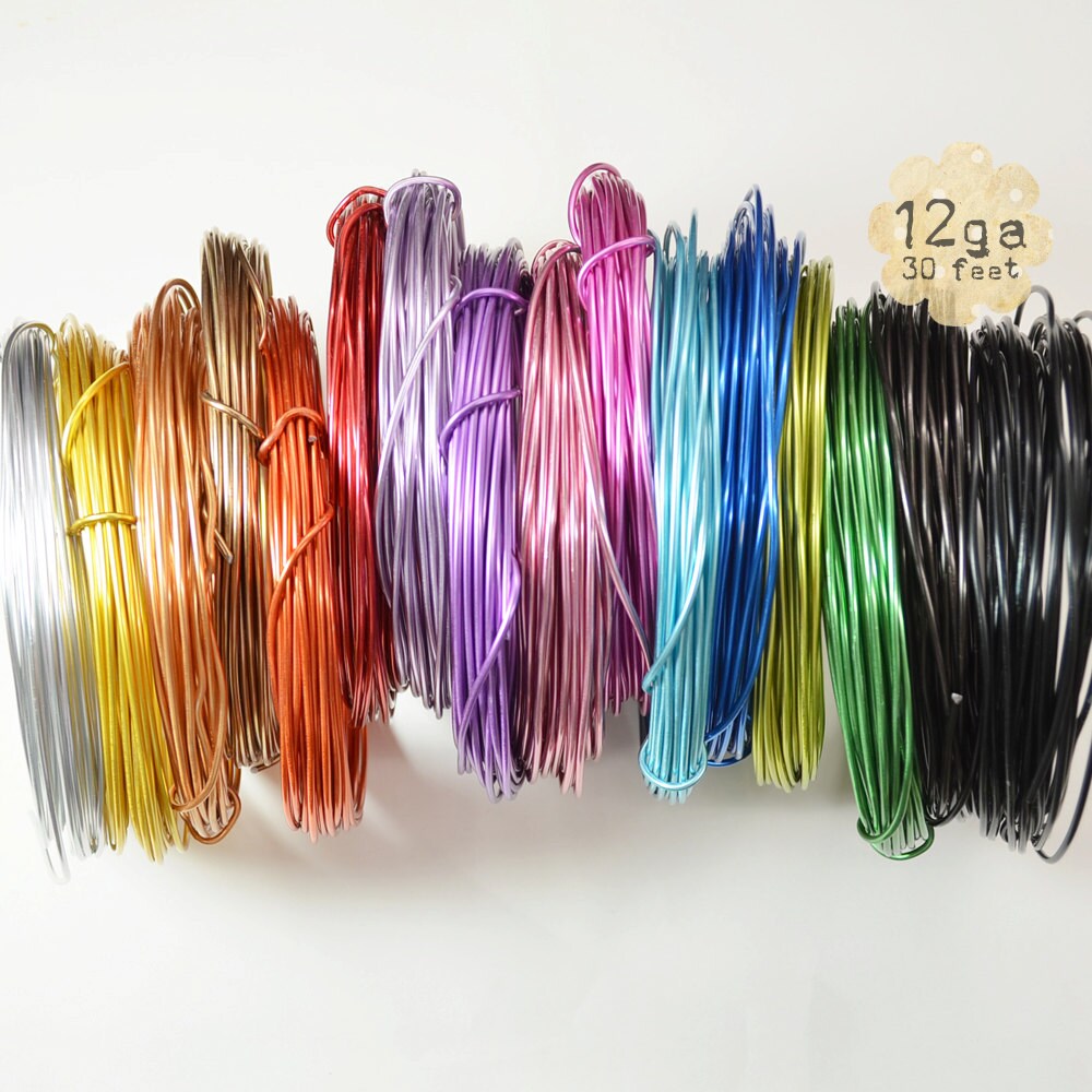 12 Gauge Schwarzer Aluminium-Draht – 1,8 M, Für Schmuck, Basteln, Modellieren, Weich & Leicht Zu Verarbeiten