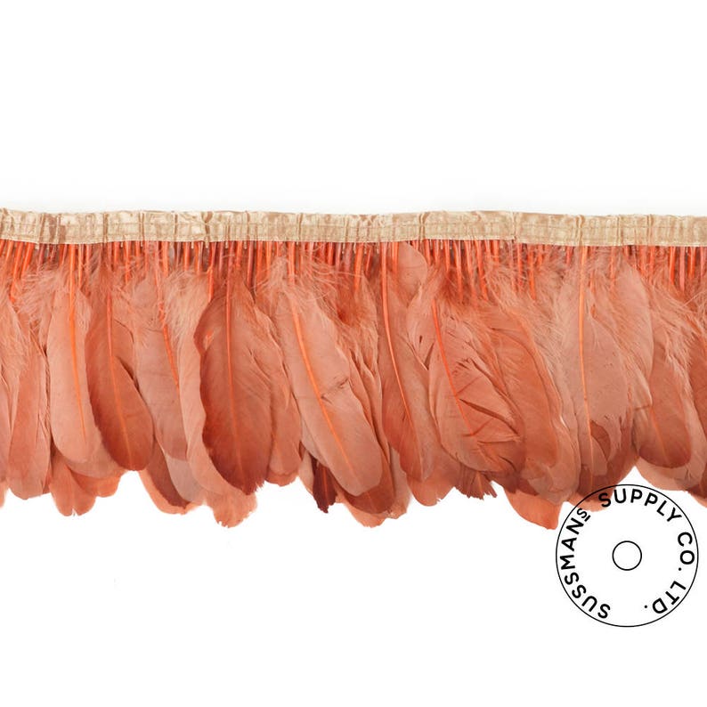 feather trim plus size