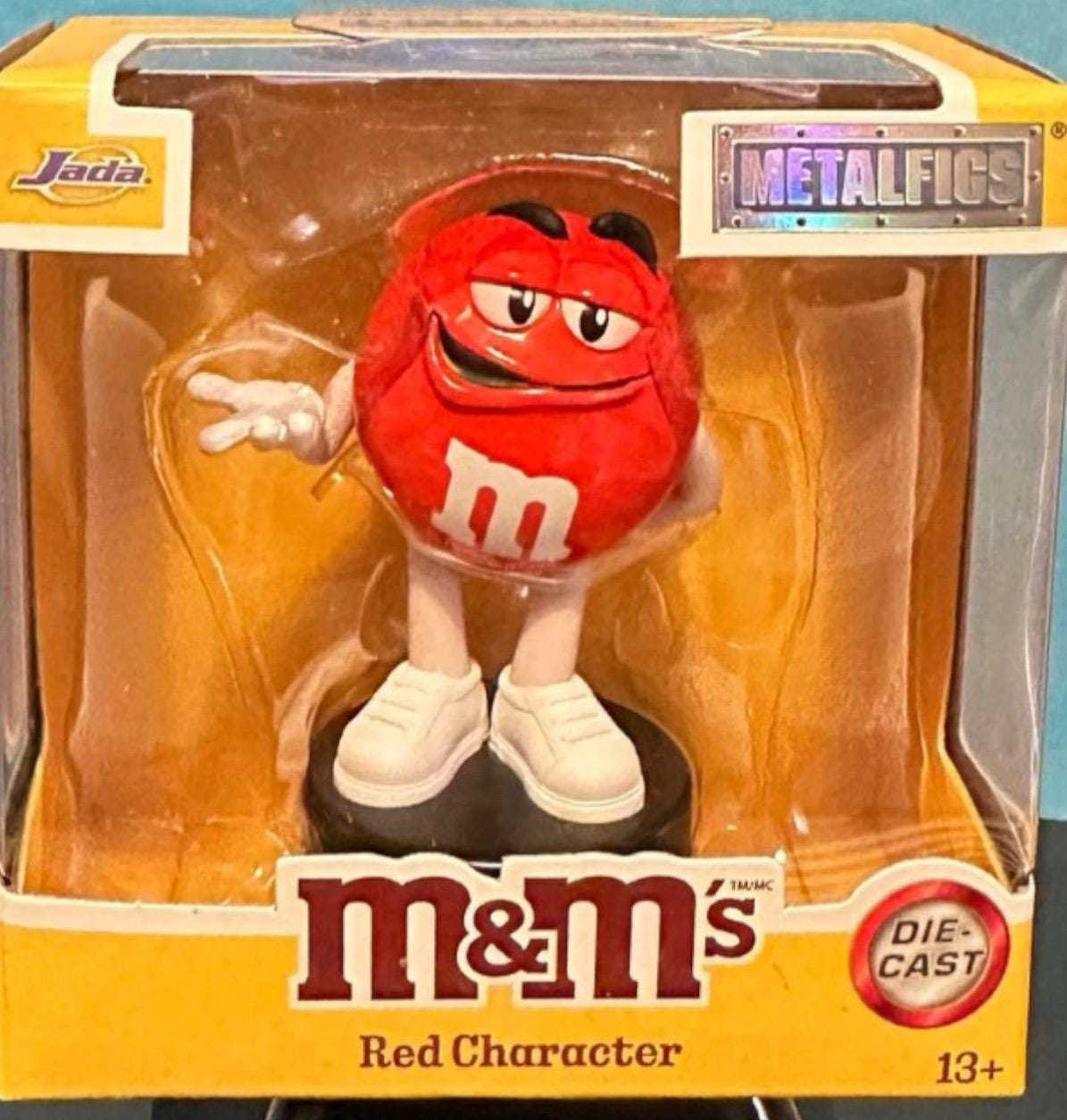 ジェイダ M&M's レッドキャラクター メタルフィグ ダイキャスト
