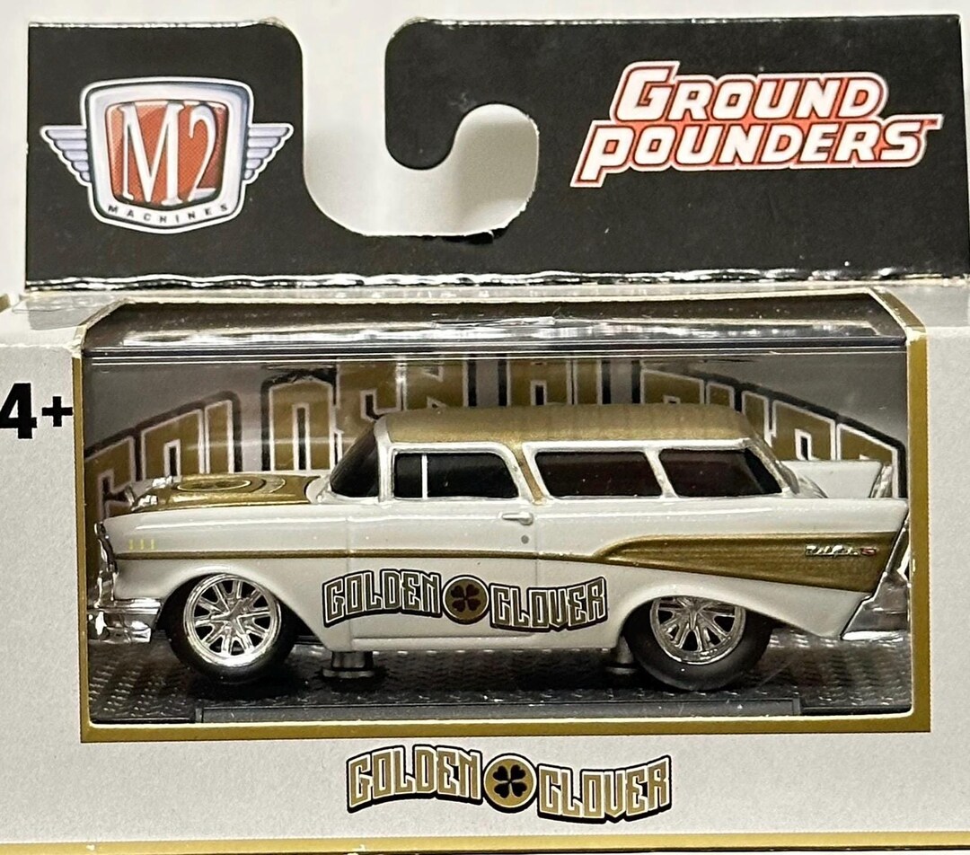 M2 Machines 1957 Chevrolet Nomad Diecast Model – Ground Pounders 1