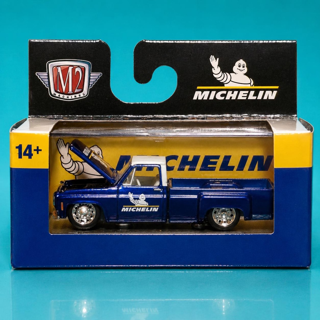 M2 Machines 1973 Chevy Cheyenne Super 30, Michelin Edition 1:64