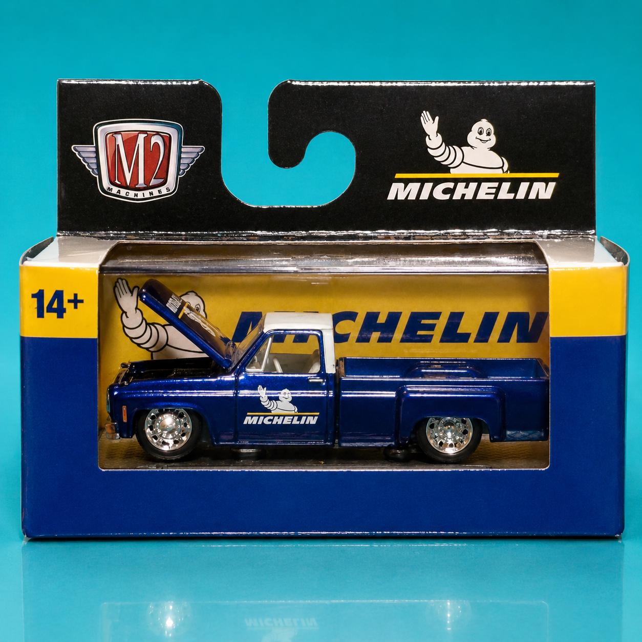 M2 Machines 1973 Chevy Cheyenne Super 30, Michelin Edition 1:64
