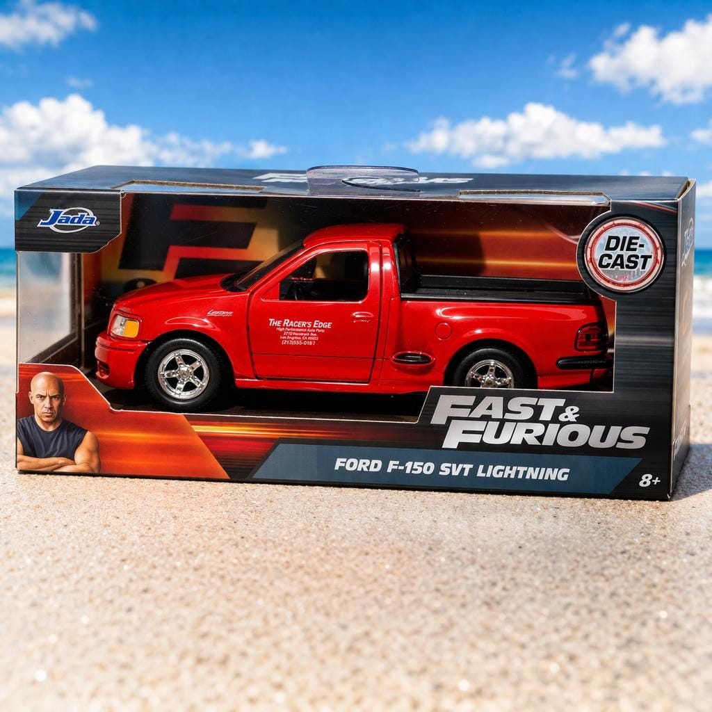 Jada Fast & Furious Ford F-150 SVT Lightning 1/32 Scale Model