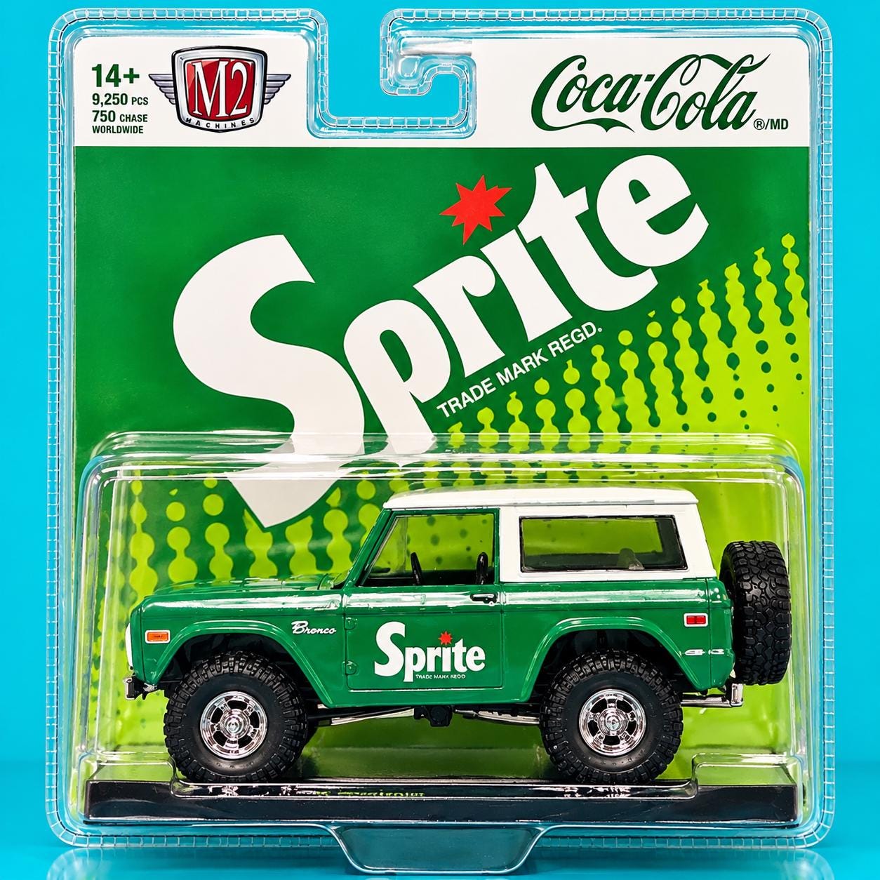 M2 Machines 1976 Ford Bronco, Coca-cola Sprite 1:64 Scale Model - Etsy