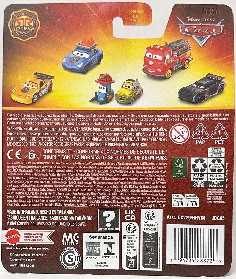 2025 Disney Pixar Special Edition MORGAN MARTINS Race and Rescue ...