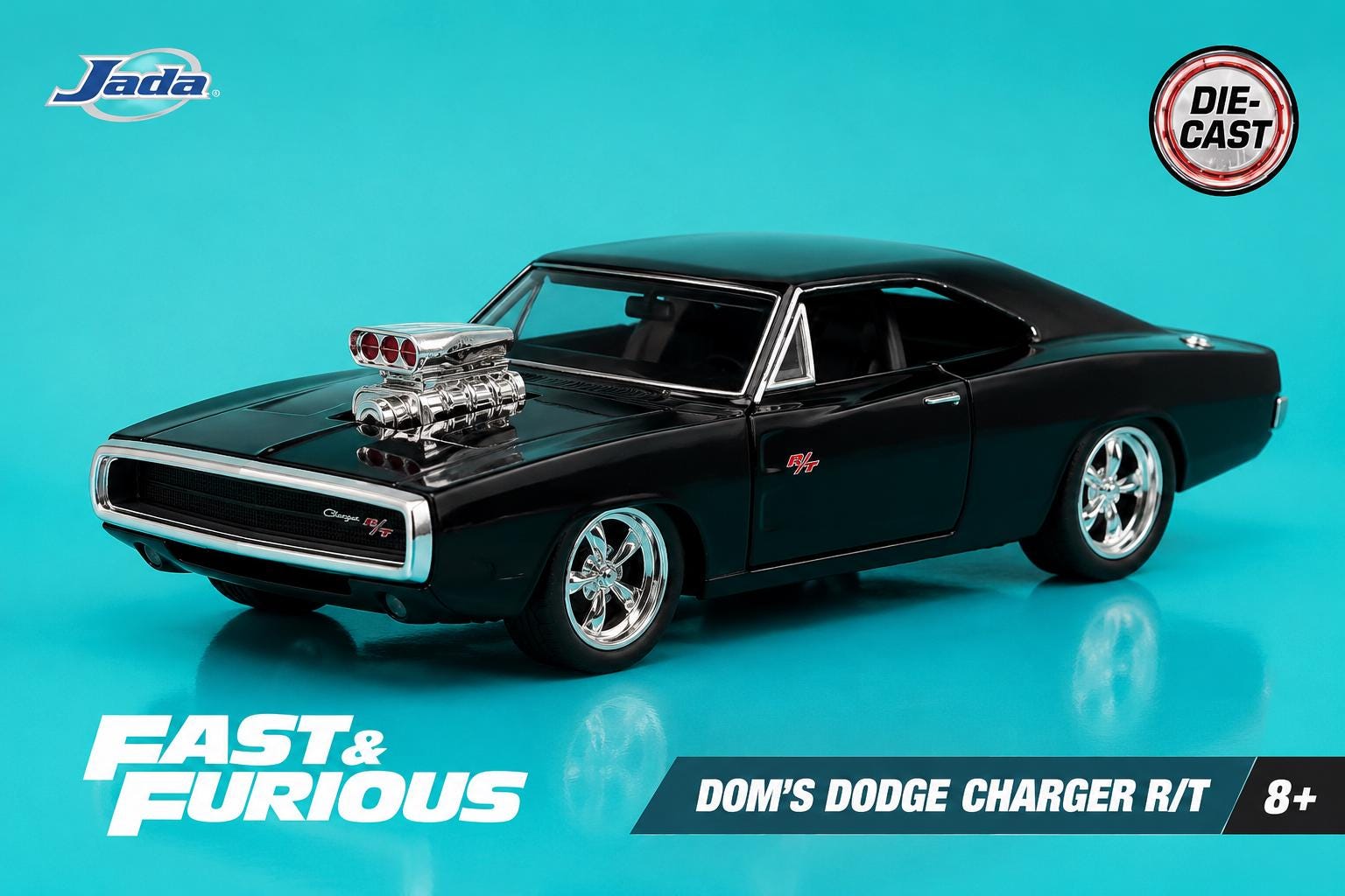 【希少】JADA FAST&FURIOUS LIMITED DODGE Jada Limited Edition Fast& Furious DOM'S Dodge Charger R/T Scale 1